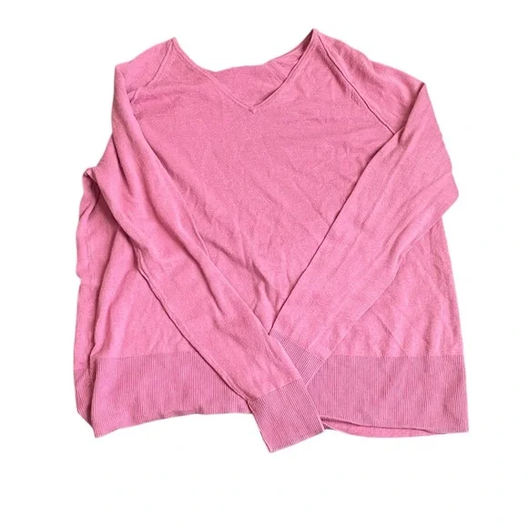 J. Jill Rose Silk Cotton Blend Long Sleeve Top Women’s Size XS - Picture 1 of 7